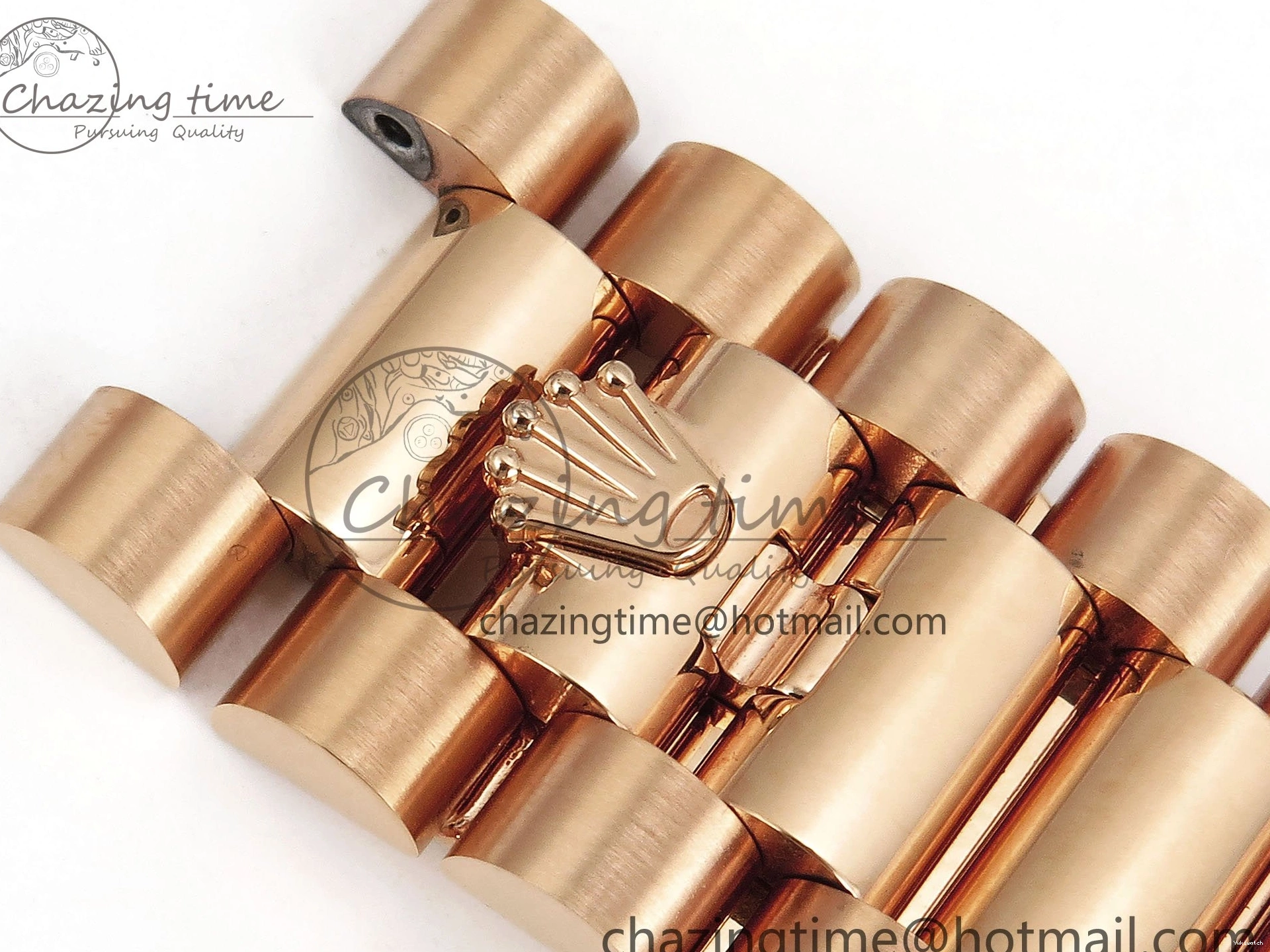 Brown 40 on DayDate Steel Dial Crystal 228235 904L President Bracelet VR3255 ARF 0225